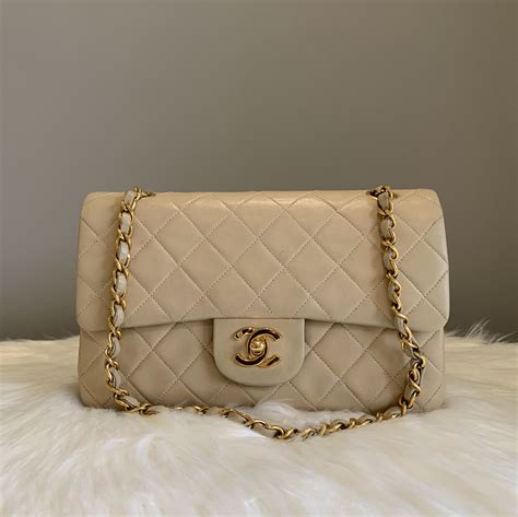 chanel classic flap bag crossbody|chanel crossbody bag beige.